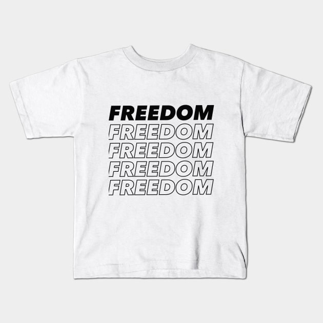 Freedom Kids T-Shirt by M.o.r.o.zzz.k.o